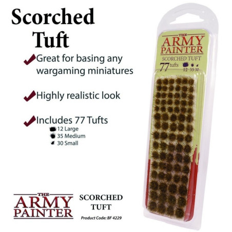 The Army Painter - Accessoire de Terrain - Scorched Tuft