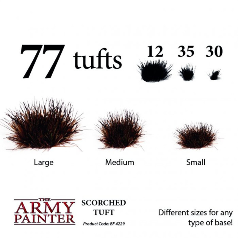 The Army Painter - Accessoire de Terrain - Scorched Tuft