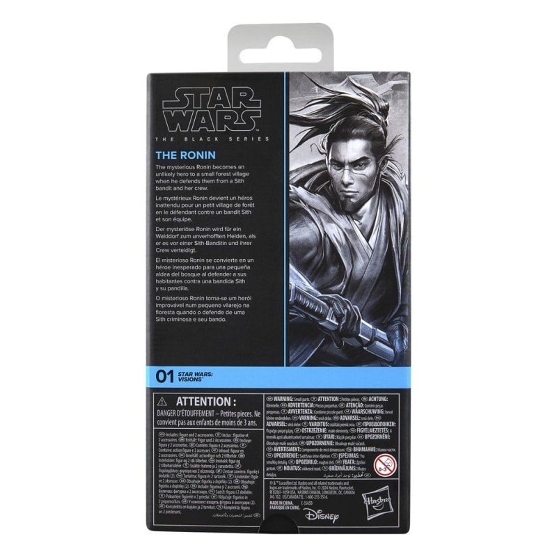 Star Wars: Visions Black Series figurine The Ronin 15 cm | 5010996313089