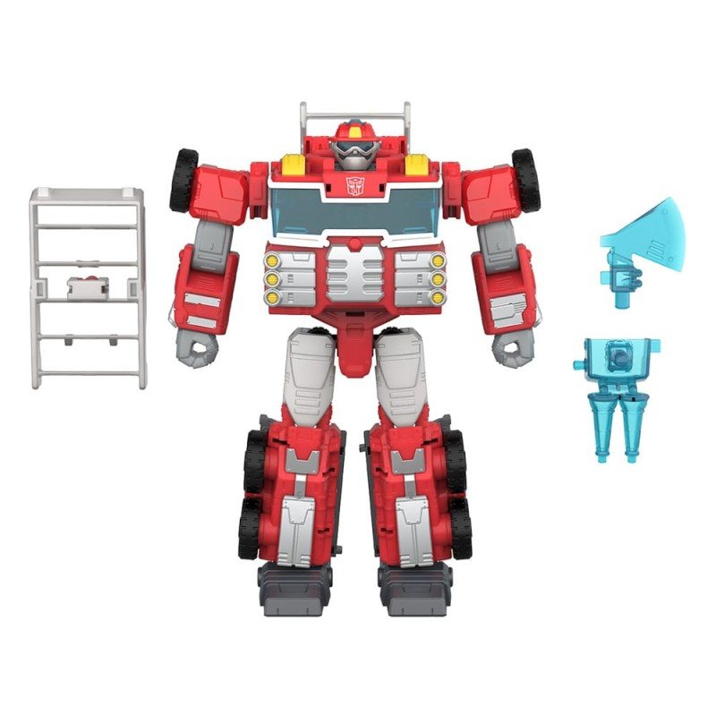 Transformers Age of the Primes Voyager Class Action Figure Rescue Bot Heatwave 18 cm | 5010996319708
