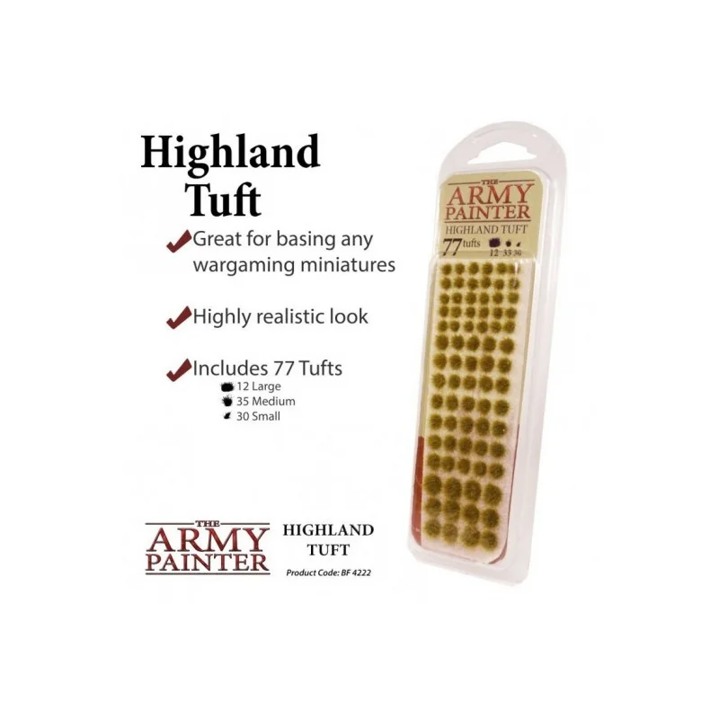 The Army Painter - Field Accessory - Highland Tuft | 5713799422209