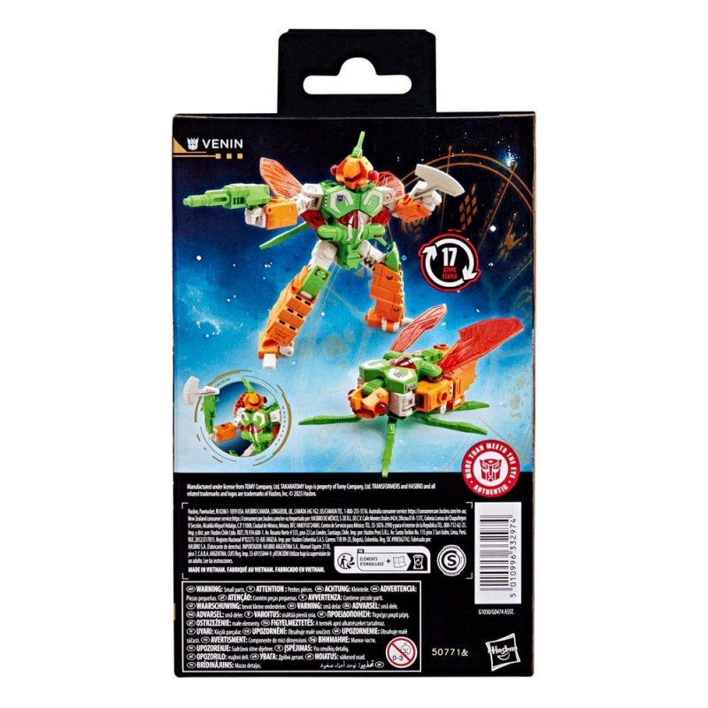Transformers Age of the Primes Deluxe Class Action Figure Venin 14 cm | 5010996332974