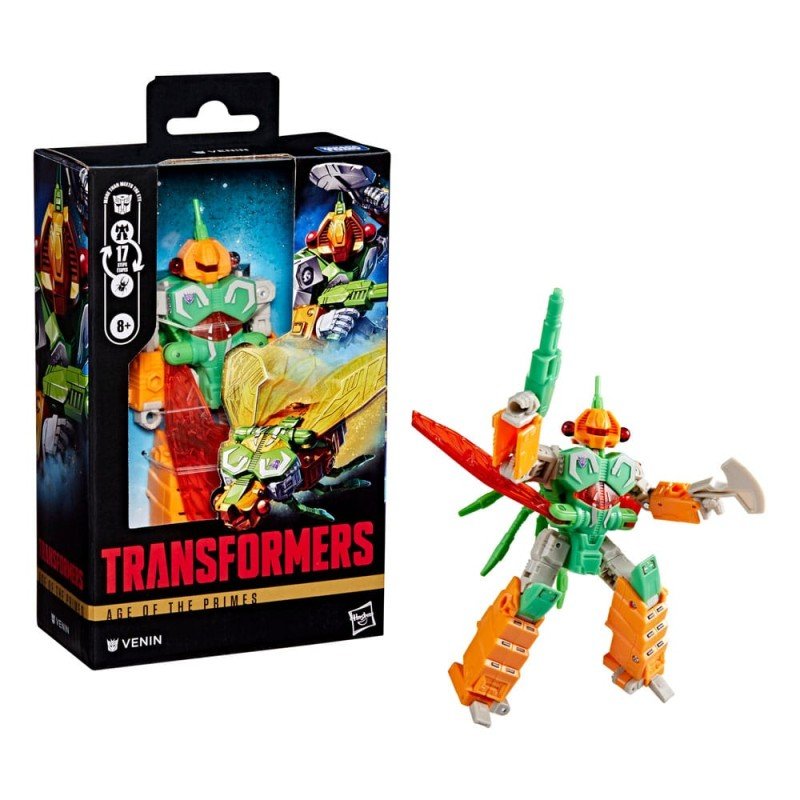 Transformers Age of the Primes Deluxe Class Action Figure Venin 14 cm | 5010996332974
