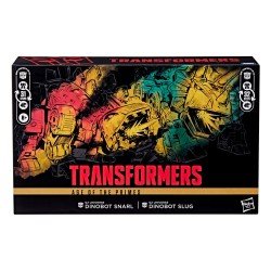 Transformers Age of the Primes Leader Class Action Figure G2 Universe Dinobots Snarl & Slug 19 cm | 5010996327611