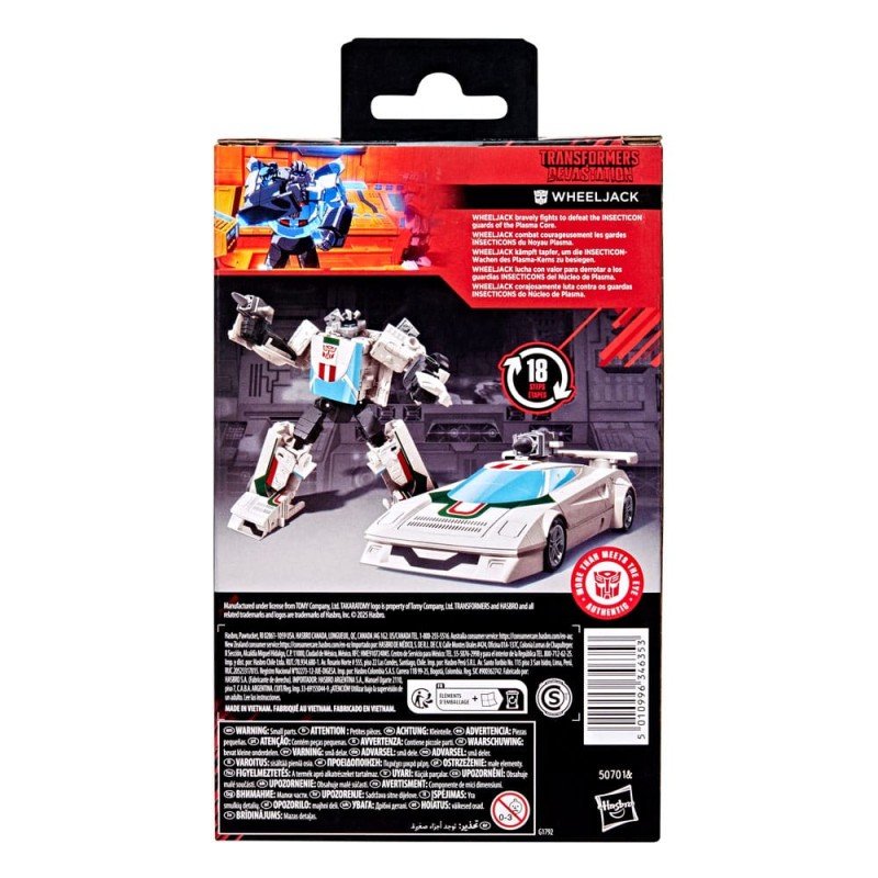 Transformers: Devastation Studio Series Deluxe Class figurine Wheeljack 11 cm | 5010996346353
