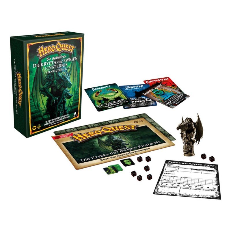HeroQuest extension jeu de plateau Die Krypta der ewigen Finsternis Pack de Quête *ALLEMAND* | 5010996356628