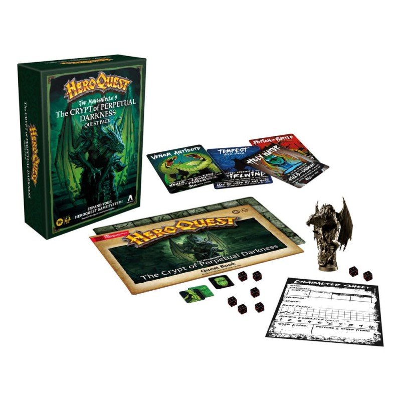 HeroQuest extension jeu de plateau The Crypt of Perpetual Darkness Pack de Quête *ANGLAIS* | 5010996322890
