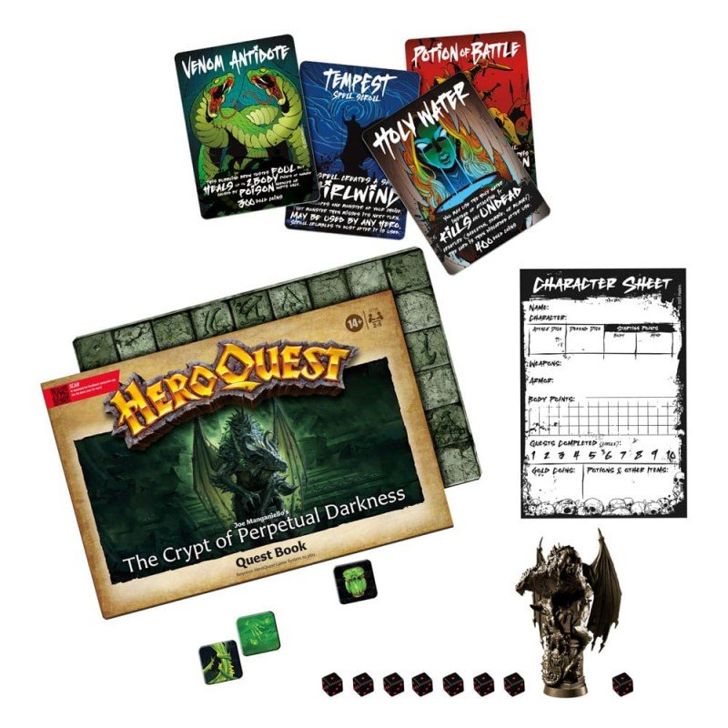HeroQuest extension jeu de plateau The Crypt of Perpetual Darkness Pack de Quête *ANGLAIS* | 5010996322890