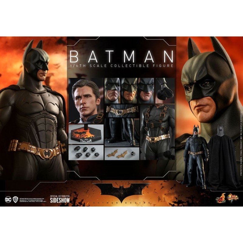 Batman Begins figurine Movie Masterpiece 1/6 Batman Hot Toys Exclusive 32 cm | 0000000908079