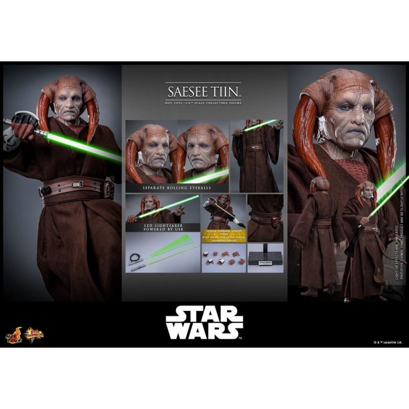 Star Wars, épisode III : La Revanche des Sith figurine Movie Masterpiece 1/6 Saesee Tiin 31 cm | 4895228622266