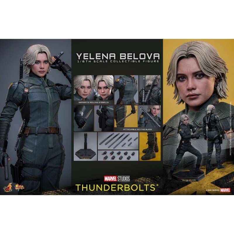 Thunderbolts Movie Masterpiece 1/6 Yelena Belova 28 cm | 4895228622013