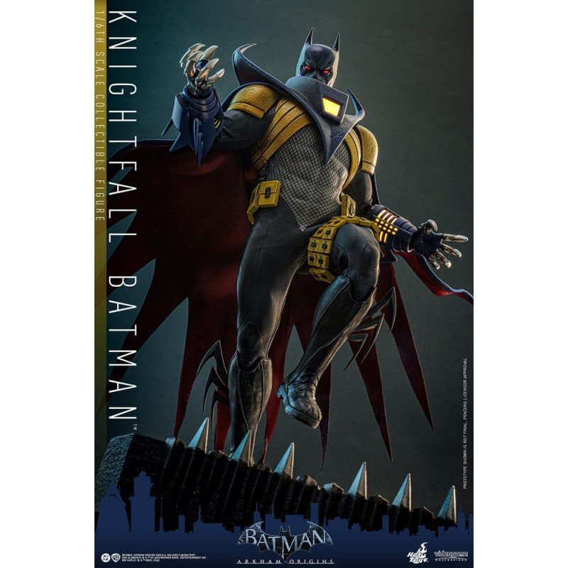  Batman: Arkham Origins figurine Videogame Masterpiece 1/6 Knightfall Batman 32 cm | 4895228621757