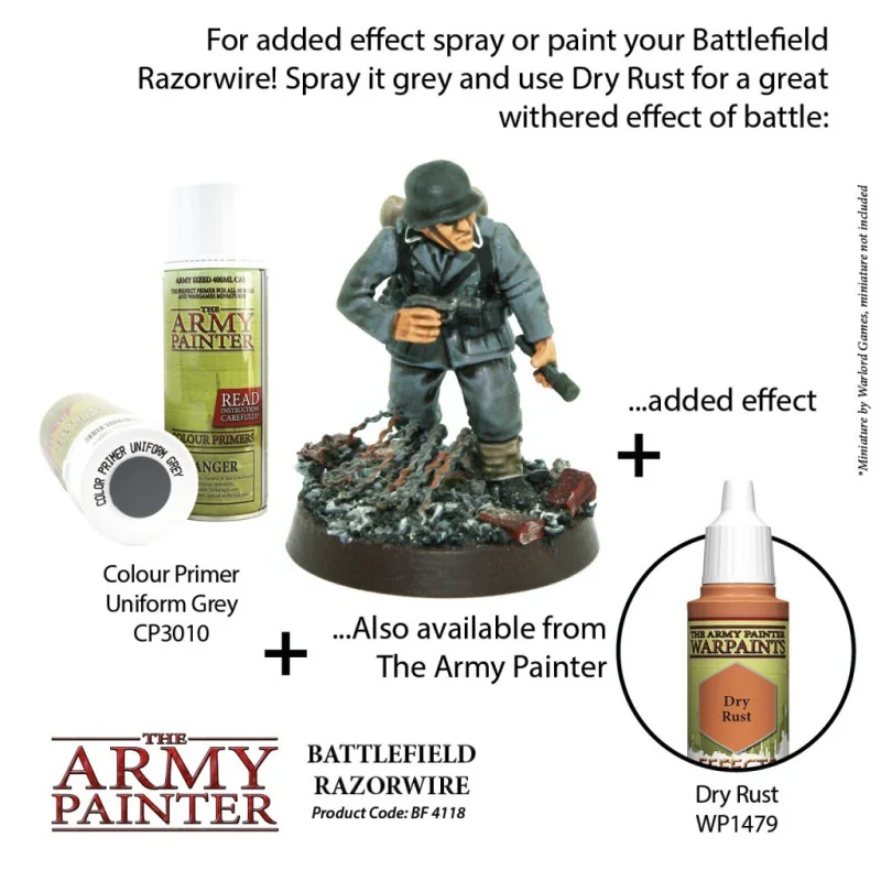The Army Painter - Terrain Accessory - Battlefield Razorwire | 5713799411807