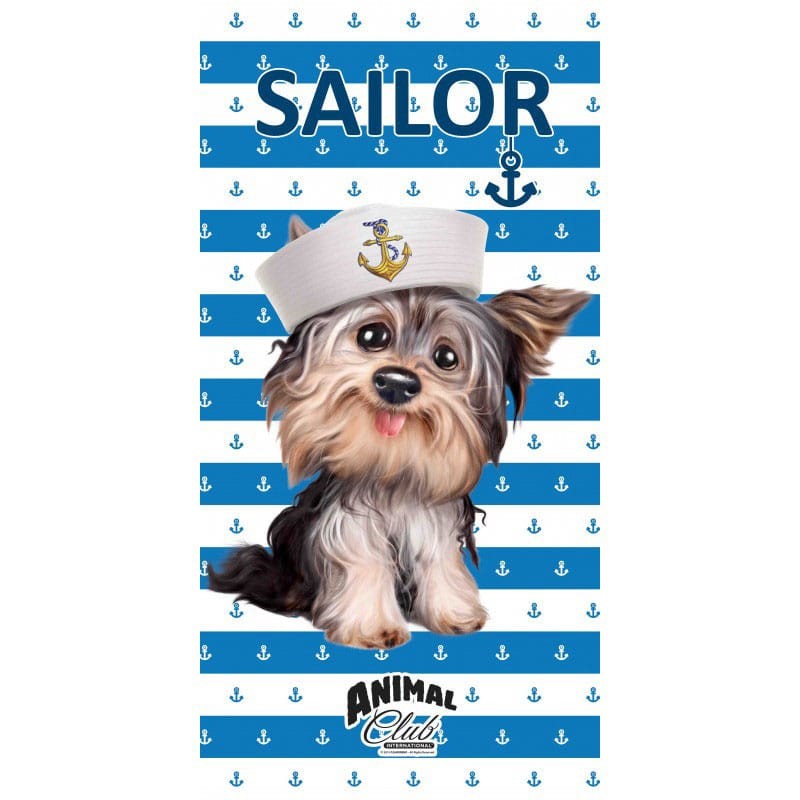 Animal Club serviette de bain 140 x 70 cm | 0700371042929