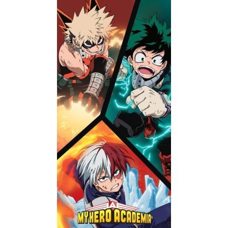 My Hero Academia serviette de bain Ver. 1 140 x 70 cm | 5902729045902