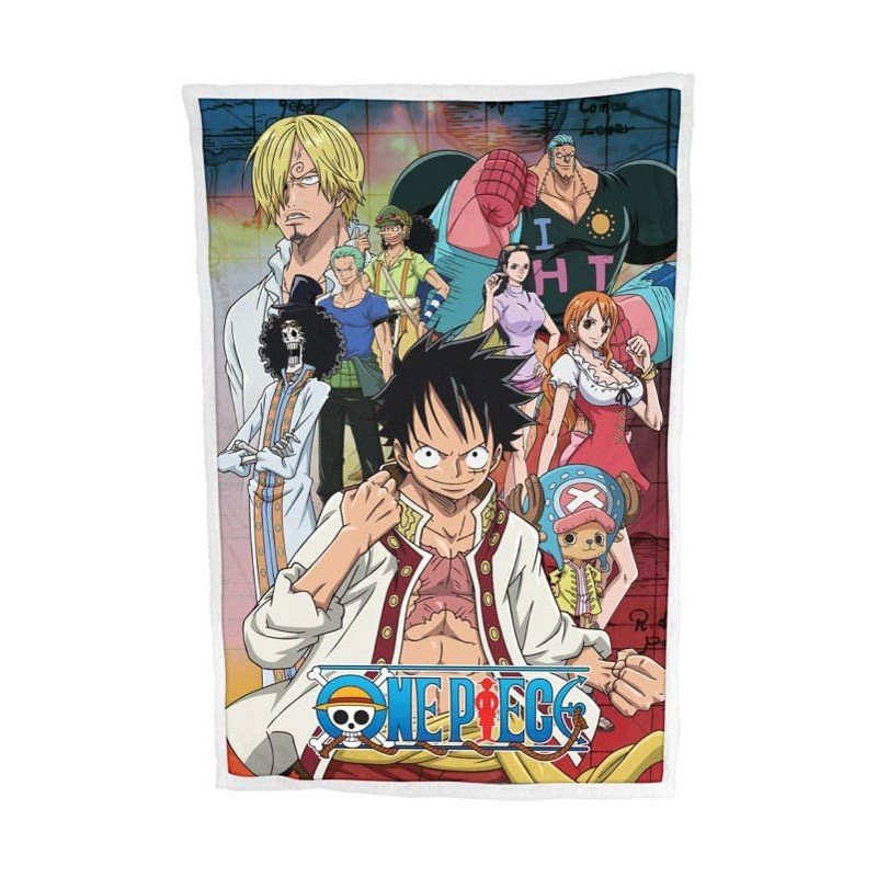 One Piece couverture polaire Ver. 4 100 x 150 cm | 5904209607853