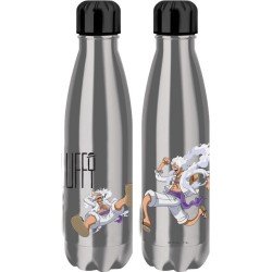 One Piece Thermo Water Bottle Luffy Gear 5 Silver | 5904209613472
