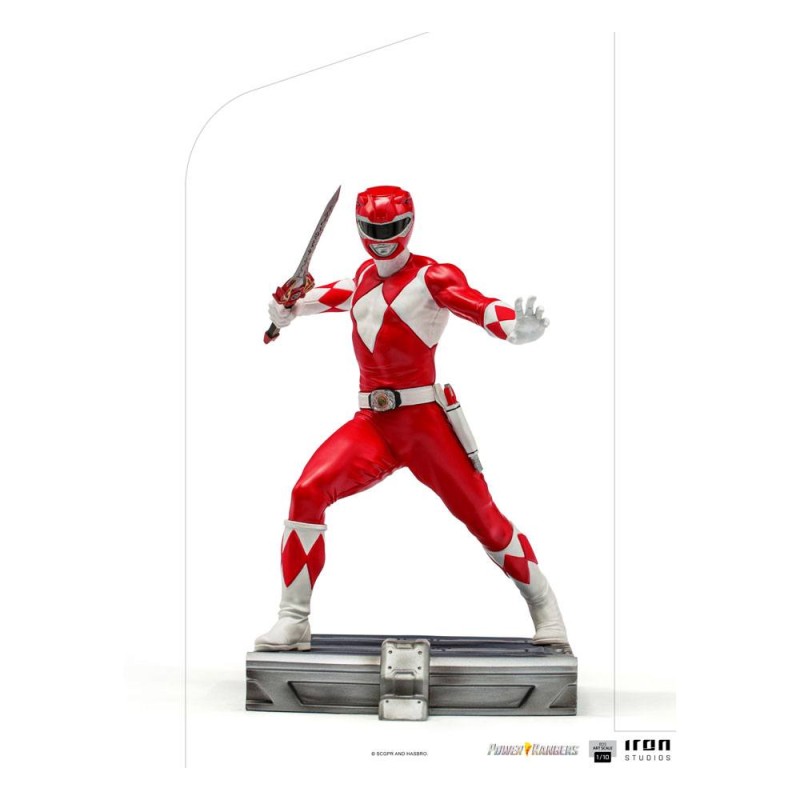 Power Rangers statuette 1/10 BDS Art Scale Red Ranger 17 cm | 0609963128143