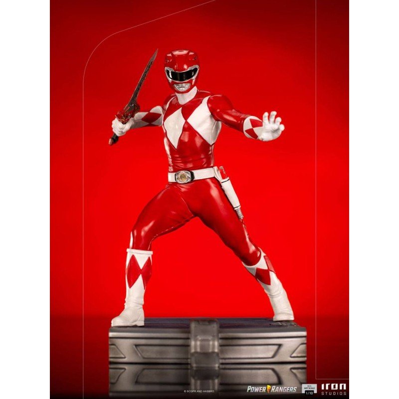 Power Rangers statuette 1/10 BDS Art Scale Red Ranger 17 cm | 0609963128143