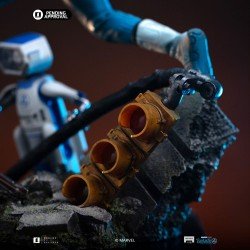Fantastic Four Art Scale Statue 1/10 Mr. Fantastic and H.E.R.B.I.E 26 cm | 0618231957767