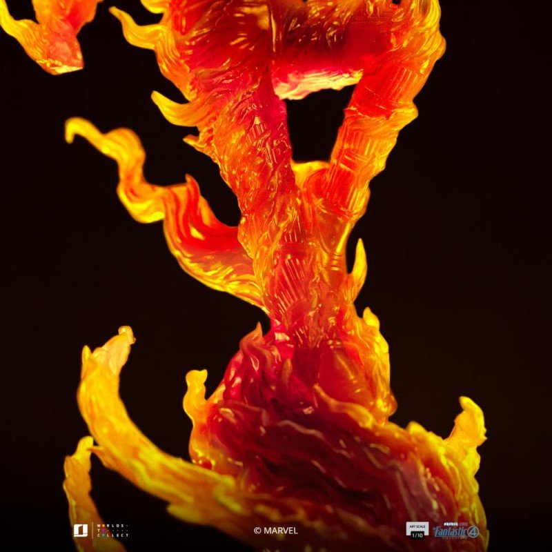 Fantastic Four statuette 1/10 Art Scale Human Torch 30 cm | 0618231957804