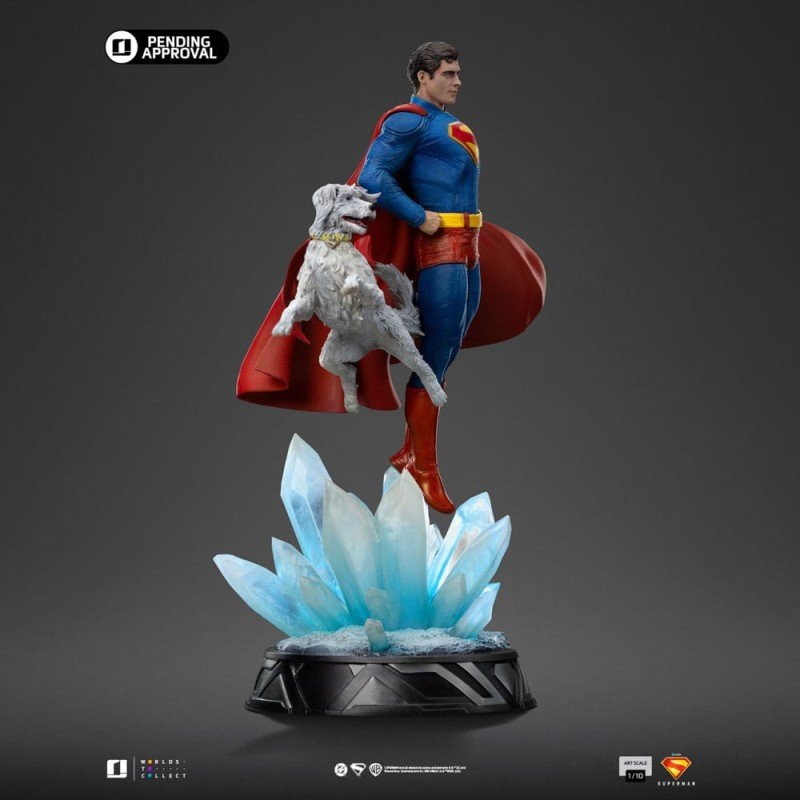Superman Legacy statuette 1/10 Art Scale Superman & Krypto 32 cm | 0618231957828