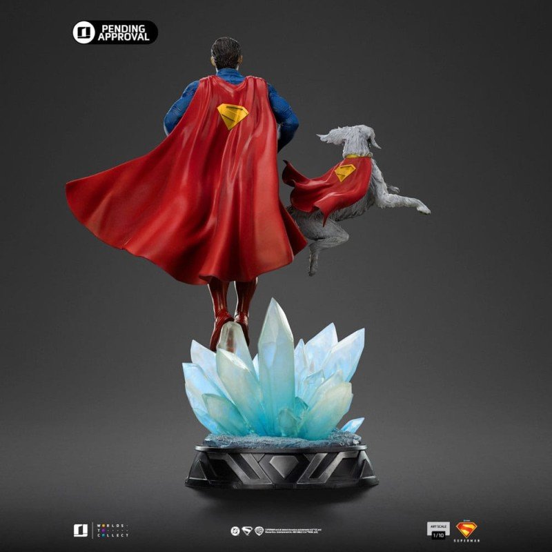 Superman Legacy statuette 1/10 Art Scale Superman & Krypto 32 cm | 0618231957828