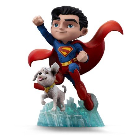 Superman Legacy Mini Co. PVC Figure Superman & Krypto 17 cm | 0618231957835