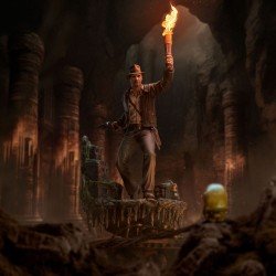 Indiana Jones Art Scale Deluxe Statue 1/10 Indiana Jones 40 cm | 0618231955725