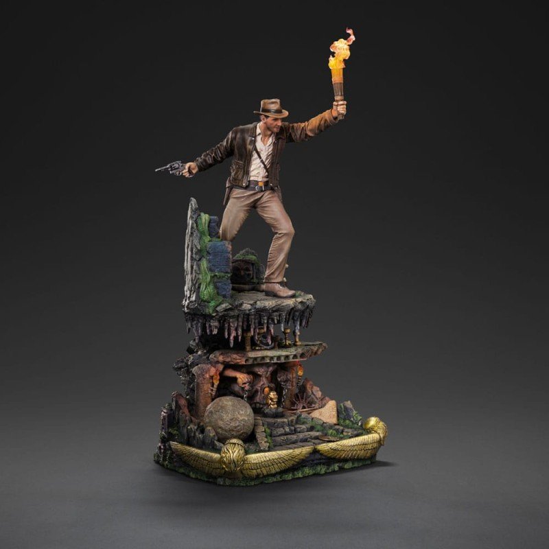 Indiana Jones Art Scale Deluxe Statue 1/10 Indiana Jones 40 cm | 0618231955725