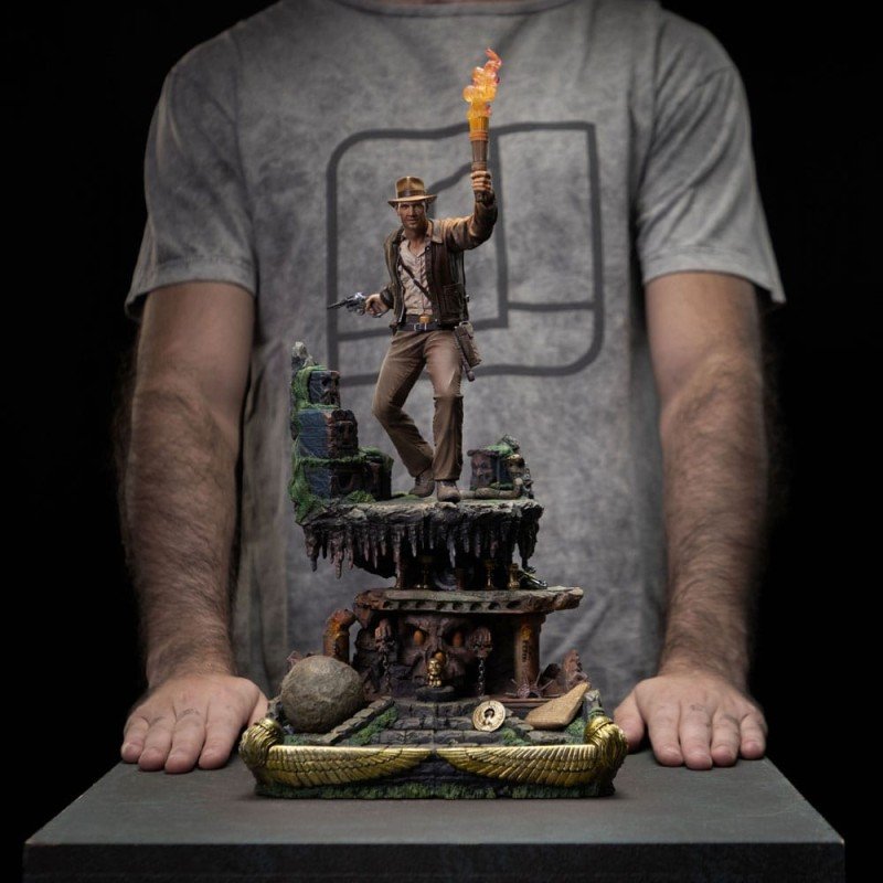 Indiana Jones Art Scale Deluxe Statue 1/10 Indiana Jones 40 cm | 0618231955725