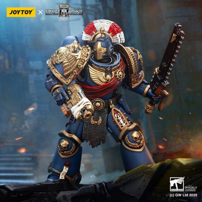 Warhammer 40,000: Space Marine 2 figurine Ultramarines Relic Secundus Armour 20 cm | 6927054401536