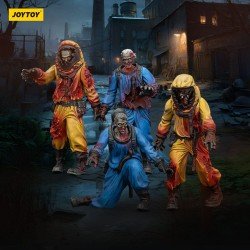 Zombie pack 4 figurines Dark Source Biochemical Lab Team 8 cm | 6927054401550