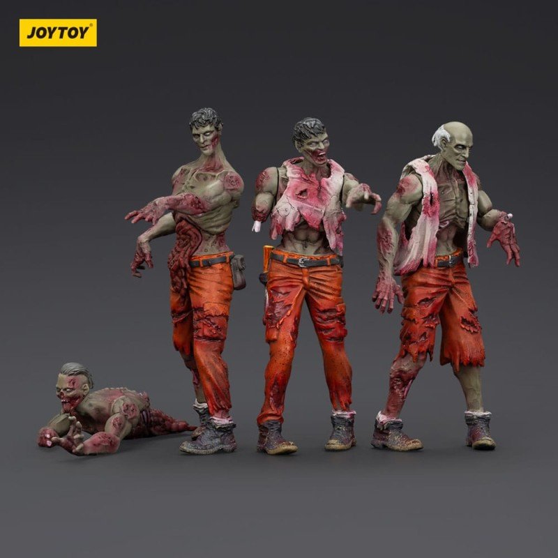Zombie Dark Source Action Figures 4-Pack Mechanic Team 8 cm | 6927054401567
