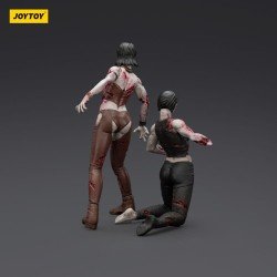 Zombie pack 2 figurines Dark Source Female wrestlers 8 cm | 6927054401581
