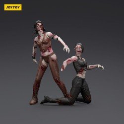 Zombie pack 2 figurines Dark Source Female wrestlers 8 cm | 6927054401581