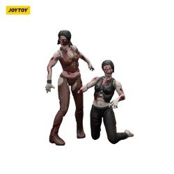 Zombie pack 2 figurines Dark Source Female wrestlers 8 cm | 6927054401581
