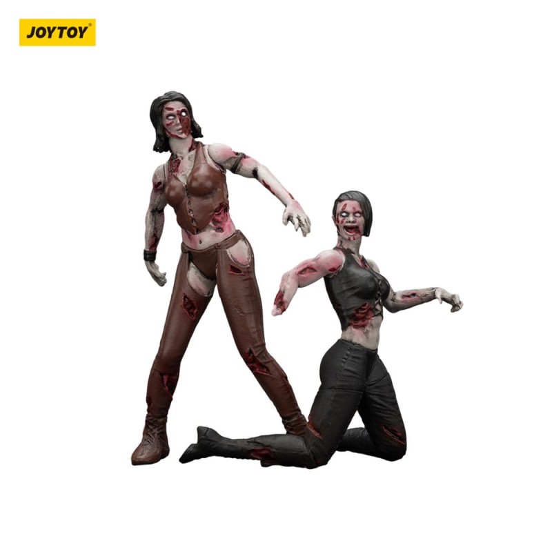 Zombie pack 2 figurines Dark Source Female wrestlers 8 cm | 6927054401581