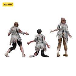 Zombie pack 3 figurines Dark Source Scientists (Female) 8 cm | 6927054401611