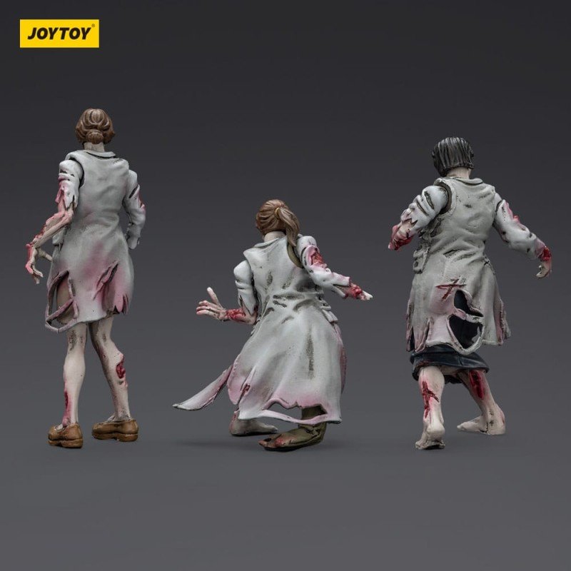 Zombie pack 3 figurines Dark Source Medics 8 cm | 6927054401628