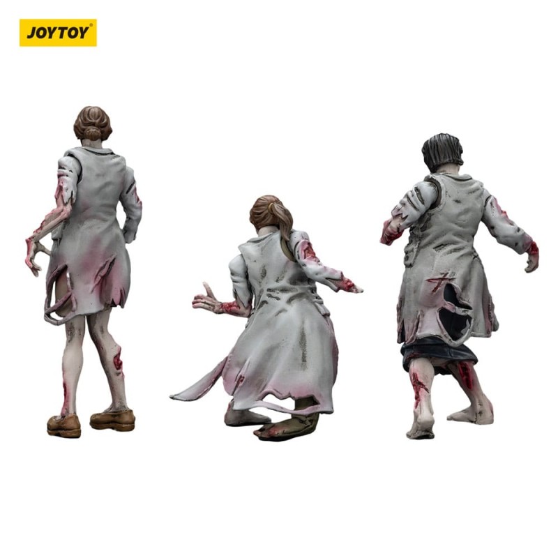 Zombie pack 3 figurines Dark Source Medics 8 cm | 6927054401628