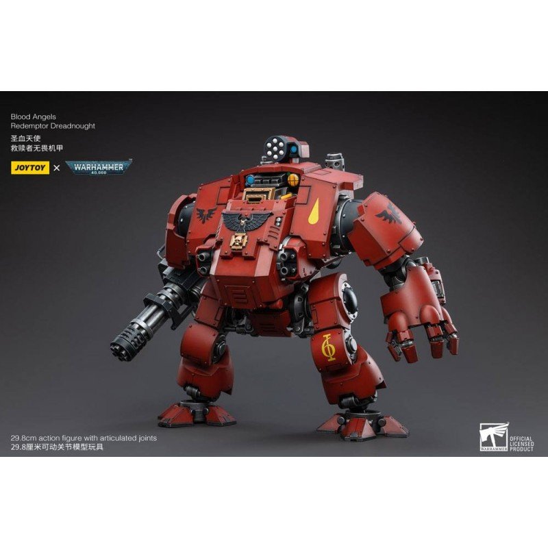 Warhammer 40k figurine 1/18 Blood Angels Redemptor Dreadnought 30 cm | 6973130373365
