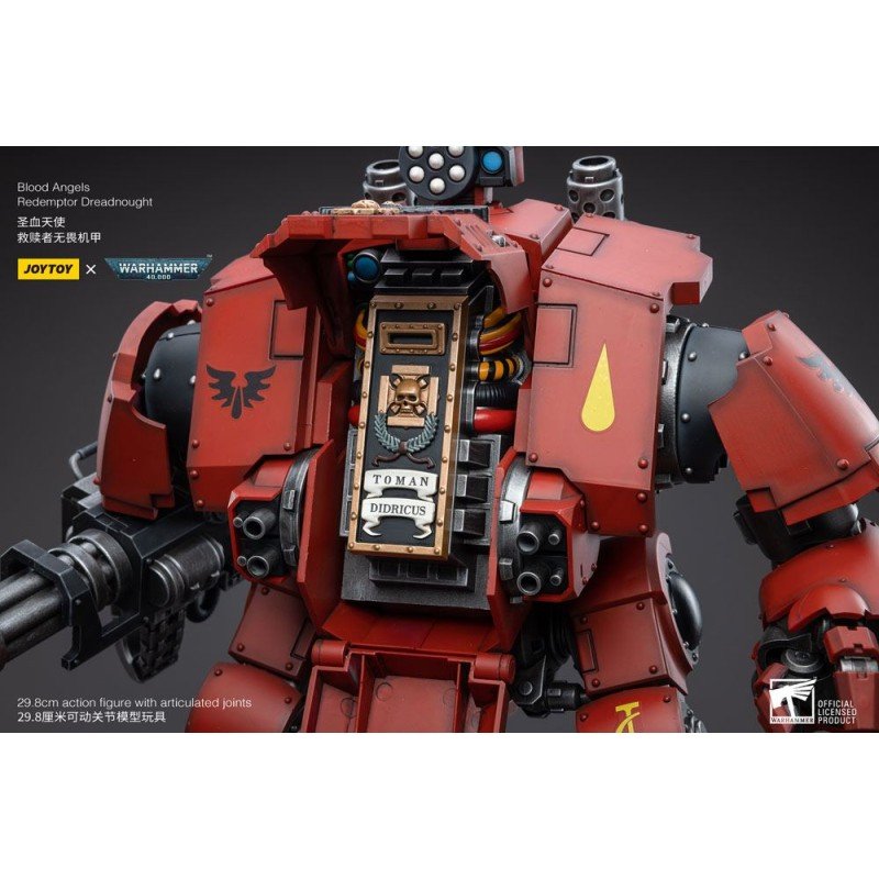 Warhammer 40k figurine 1/18 Blood Angels Redemptor Dreadnought 30 cm | 6973130373365