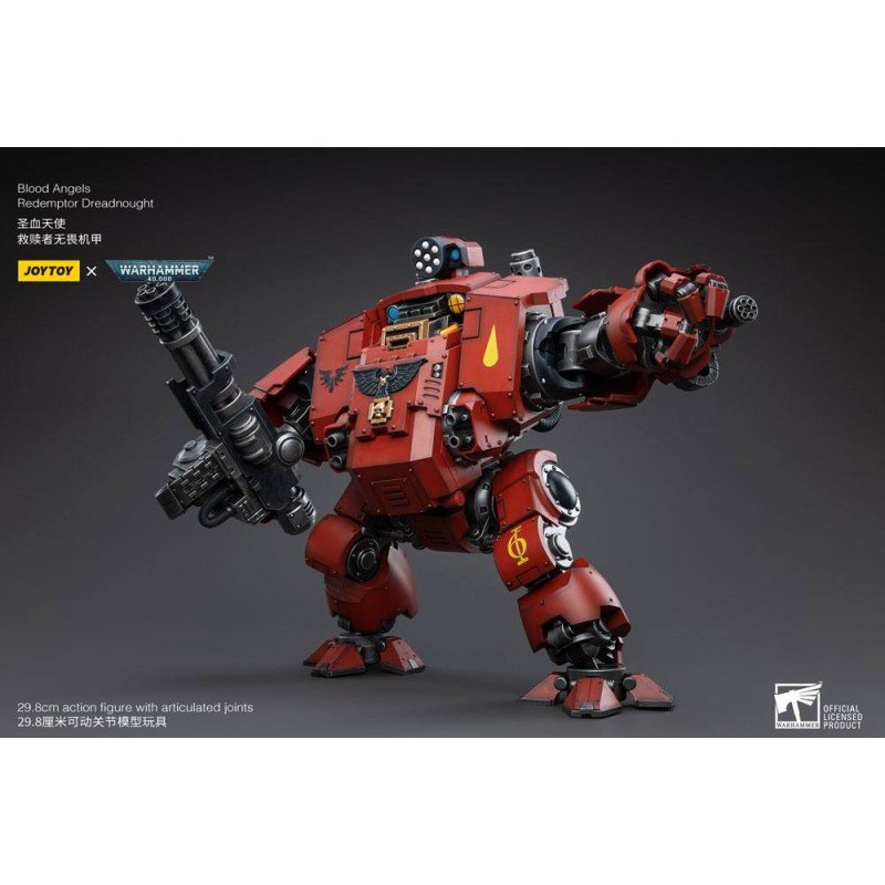 Warhammer 40k figurine 1/18 Blood Angels Redemptor Dreadnought 30 cm | 6973130373365