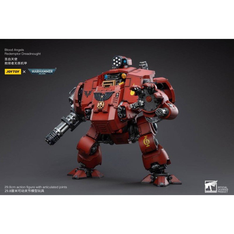 Warhammer 40k figurine 1/18 Blood Angels Redemptor Dreadnought 30 cm | 6973130373365
