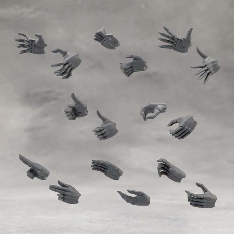 Megalomaria Unlimited Universe Model Kit Accessory Set Ex Hand Unit Male Type A | 4934054069378