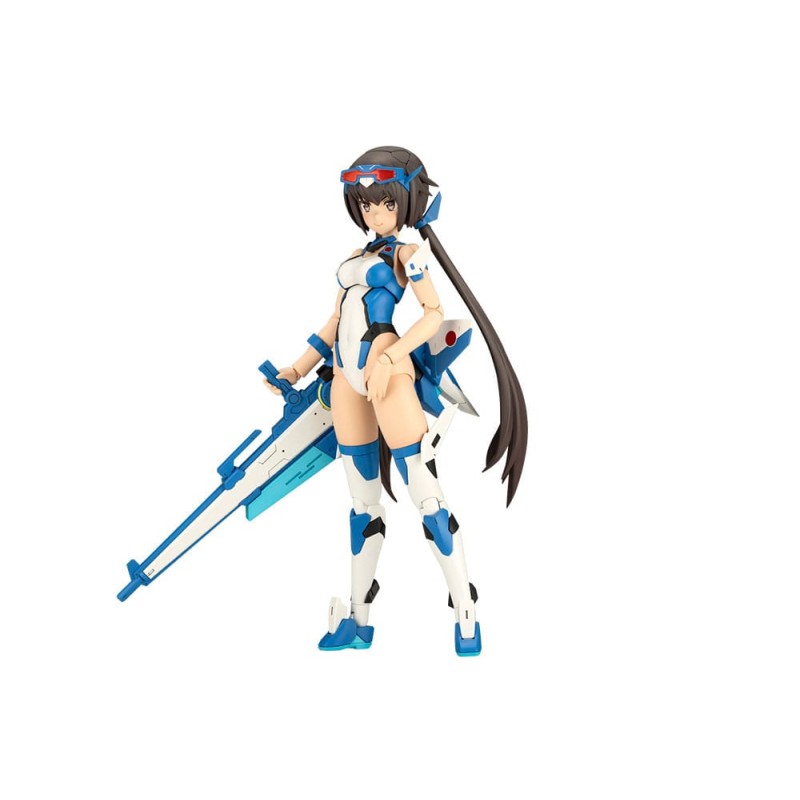 Frame Arms Girl figurine Plastic Model Kit Stylet Swimsuit Blue Impulse Color Ver. 16 cm | 4934054073047