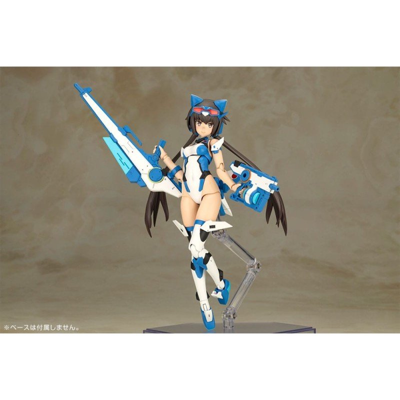 Frame Arms Girl figurine Plastic Model Kit Stylet Swimsuit Blue Impulse Color Ver. 16 cm | 4934054073047
