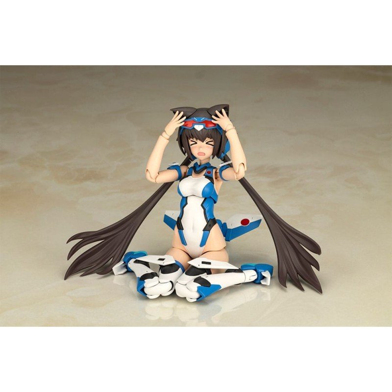 Frame Arms Girl figurine Plastic Model Kit Stylet Swimsuit Blue Impulse Color Ver. 16 cm | 4934054073047