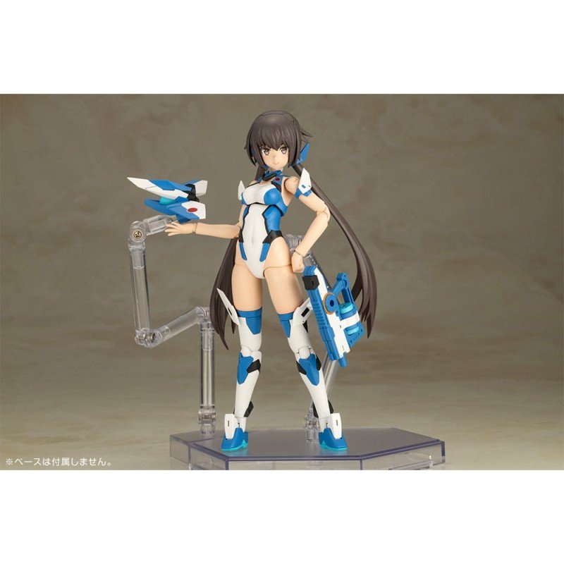 Frame Arms Girl figurine Plastic Model Kit Stylet Swimsuit Blue Impulse Color Ver. 16 cm | 4934054073047